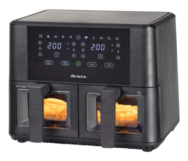 Ariete Air Fryer Dual Window 463100 2x4,5L - 1616371 - zdjęcie 2